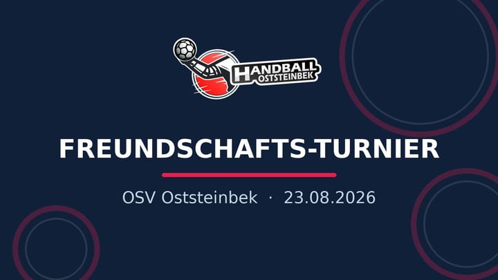 Heimvorteil genutzt: OSV gewinnt das Freundschaftsturnier