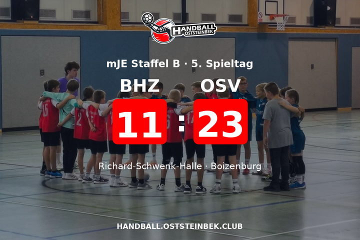 Kantersieg in Boizenburg: 11:23 gewonnen